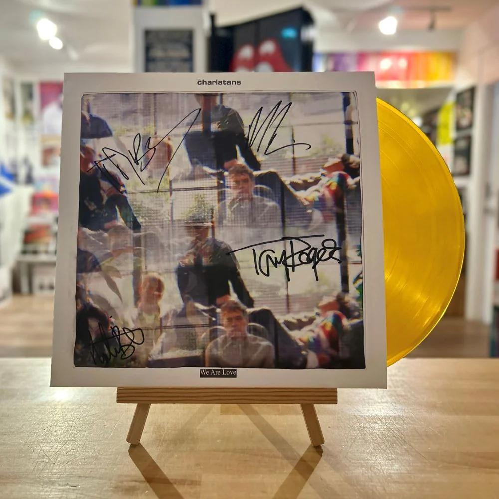 The Charlatans We Are Love Vinyl LP Indies Orange Translucent Colour SIGNED 2025