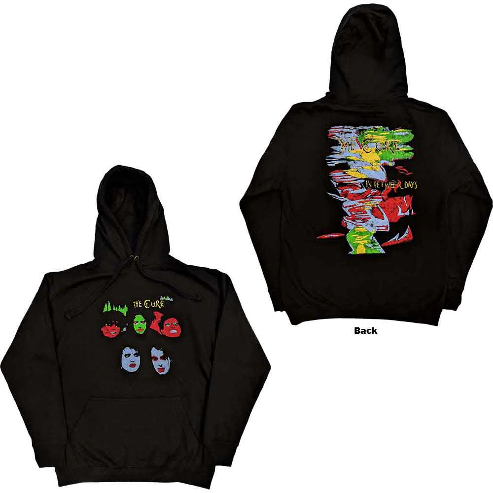 The Cure In Between Days Black Small Hoodie - Image 3