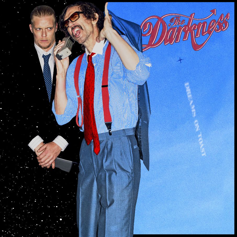 The Darkness Dreams On Toast Vinyl LP Indies Orange Colour 2025 - Image 2