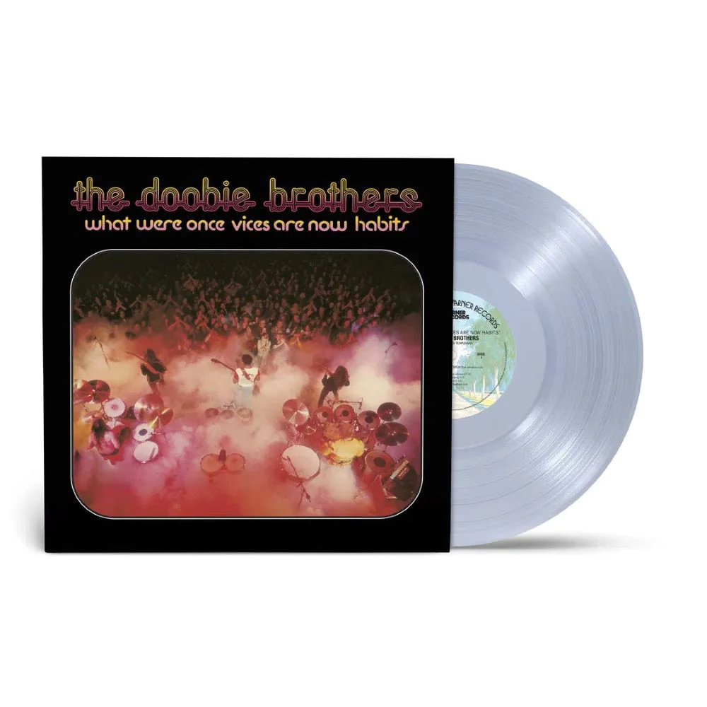 The Doobie Brothers What Were Once Vices Are Now Habits 50th Anniversary Vinyl LP Clear Colour Rocktober 2024