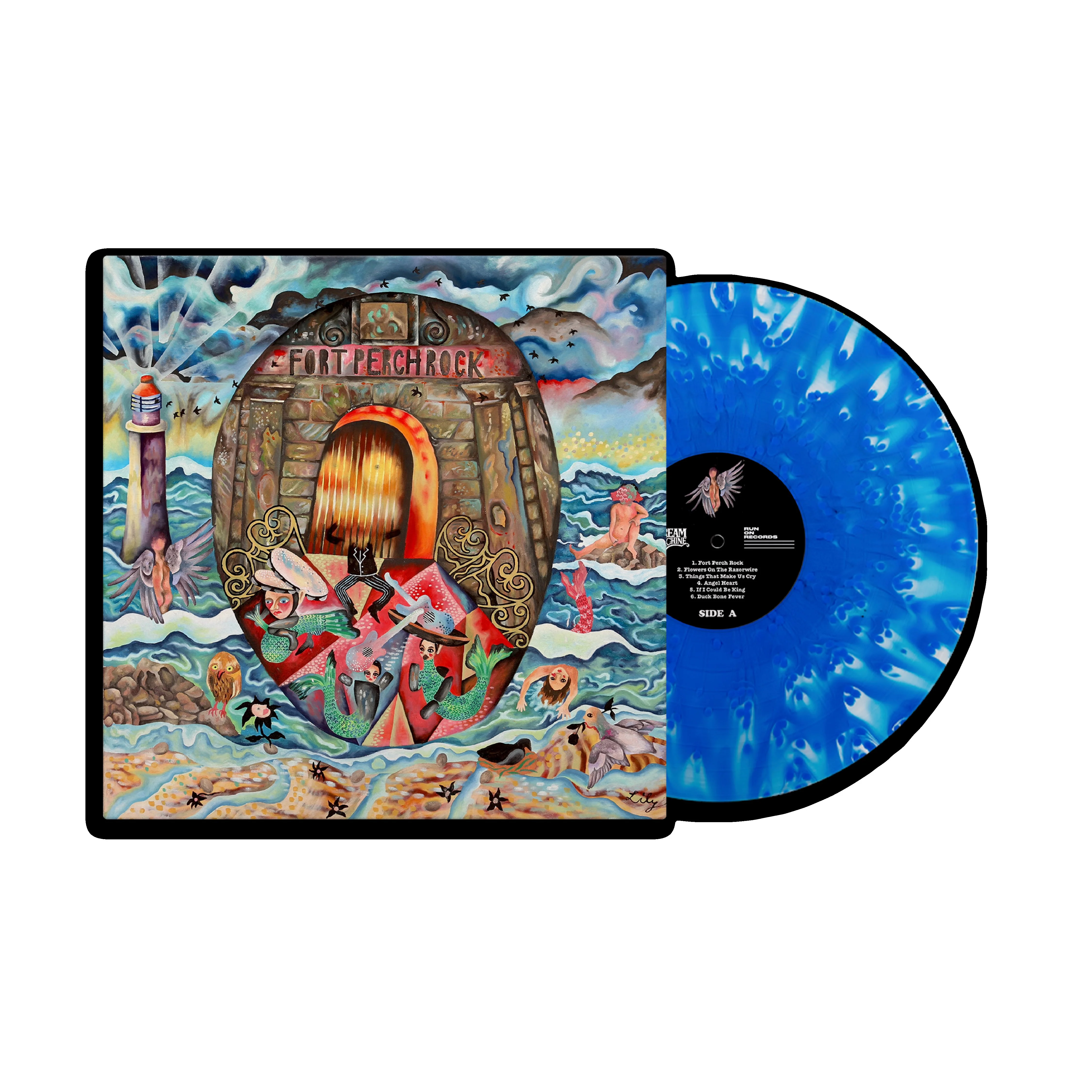 The Dream Machine Fort Perch Rock Vinyl LP Cloudy Blue Colour 2026 - Image 2