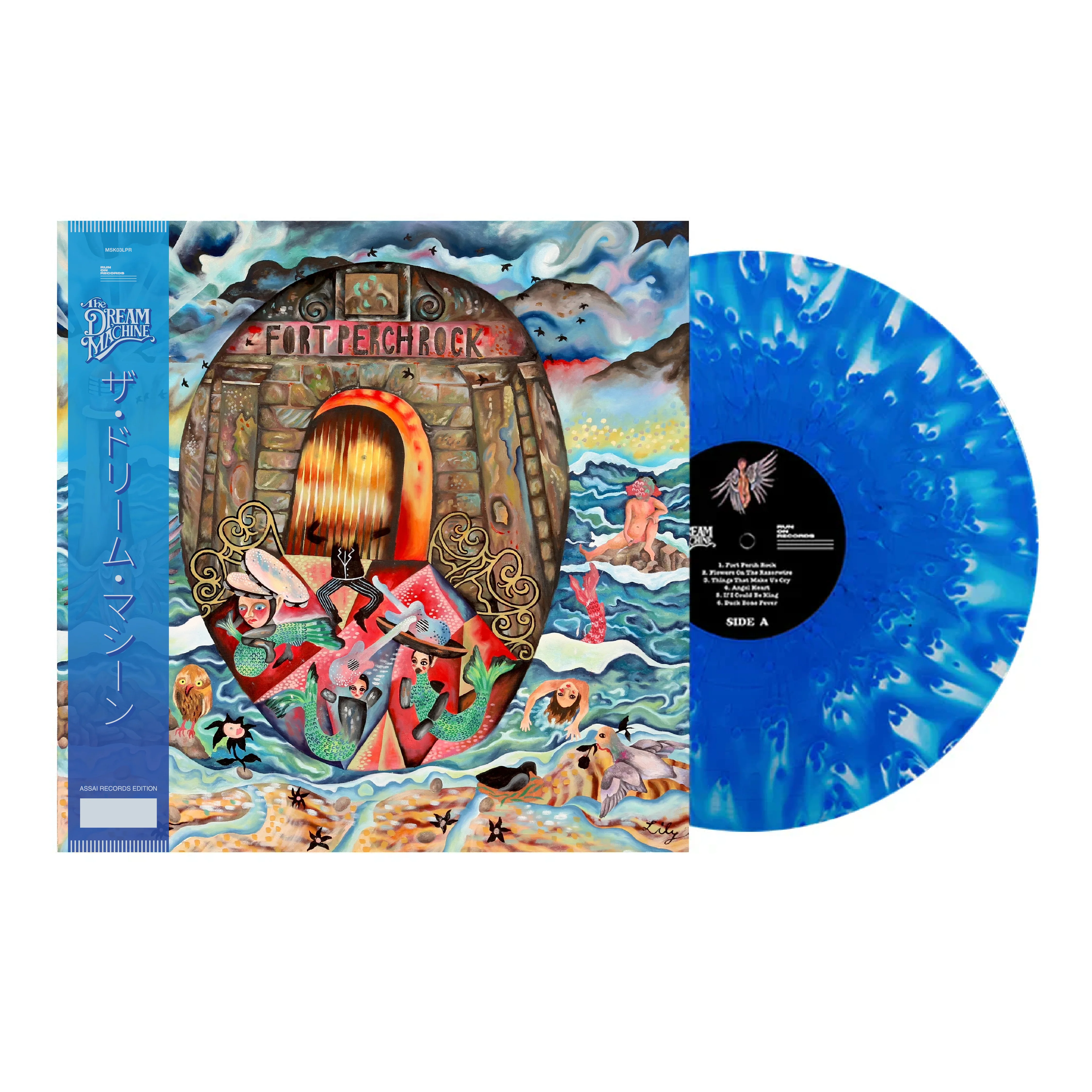 The Dream Machine Fort Perch Rock Vinyl LP Signed Assai Obi Edition Cloudy Blue Colour 2026 - Image 2