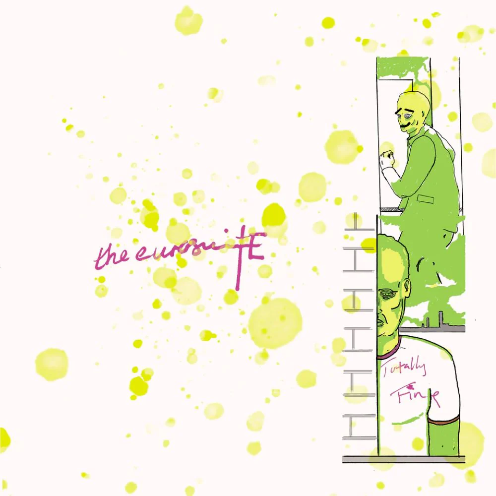 The Eurosuite Totally Fine Vinyl LP Neon Magenta Colour 2024