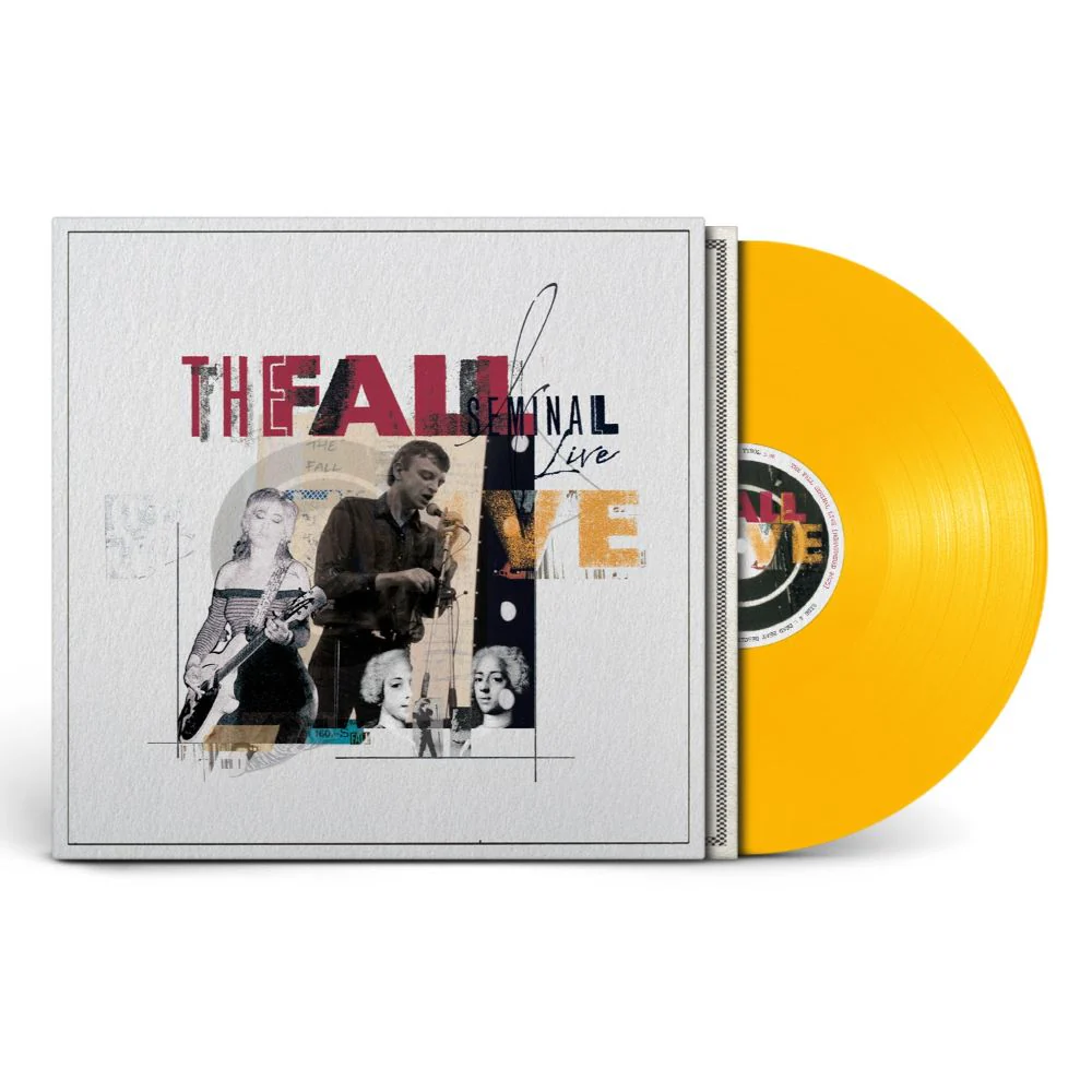 The Fall Seminal Live Vinyl LP Yellow Colour 2025