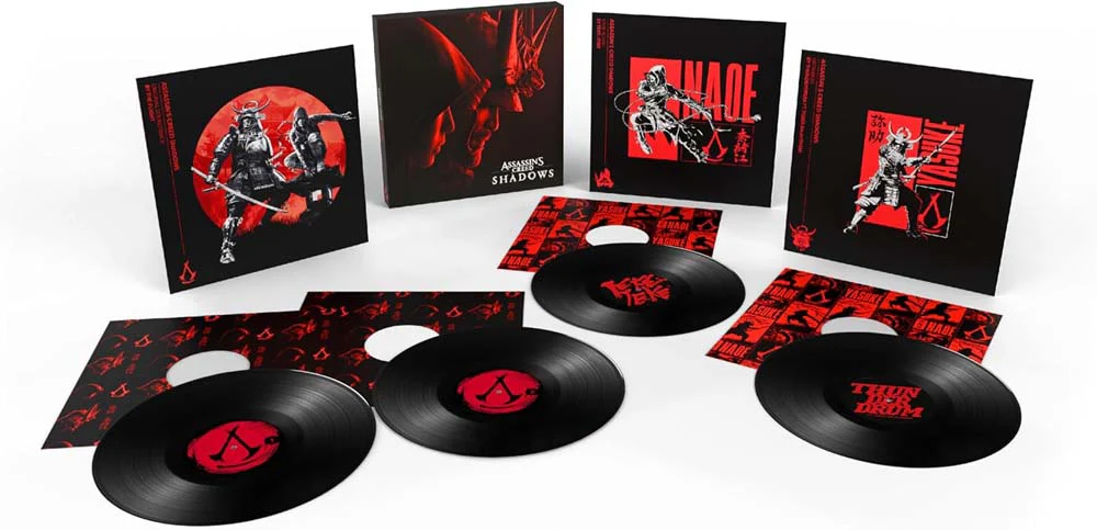 The Flight | Teke::Teke | Thunderdrum Ft. Tiggs Da Author Assassin's Creed Shadows - Soundtrack Collection Vinyl LP 2025