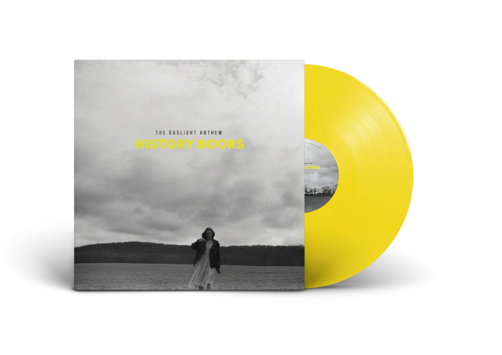 The Gaslight Anthem History Books Vinyl LP Indies Canary Yellow Colour 2023