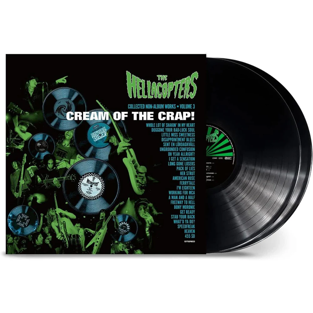 The Hellacopters Cream Of The Crap! Collected Non-Album Works • Volume 3 Vinyl LP Due Out 05/06/26