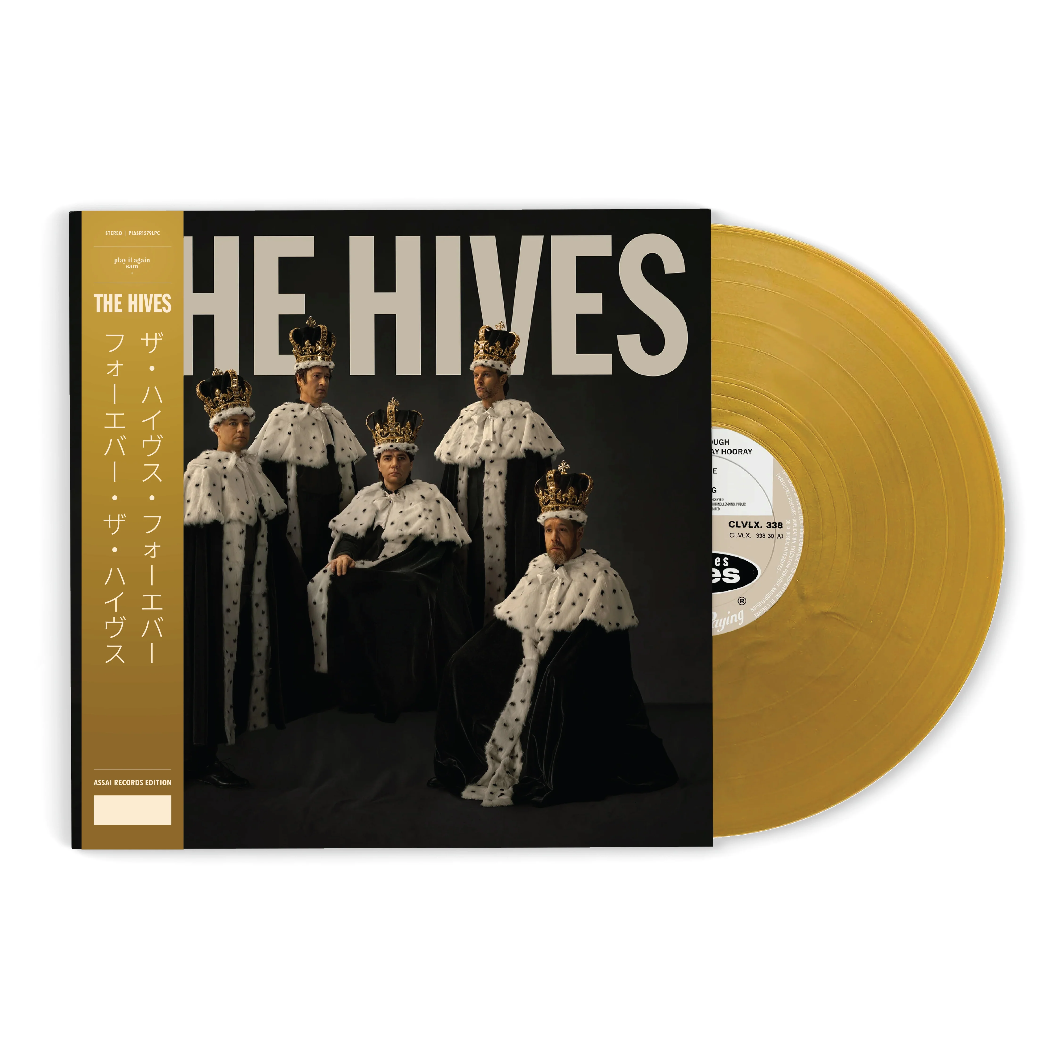 The Hives Forever Forever The Hives Vinyl LP Signed Assai Obi Edition Gold Colour 2025 - Image 2