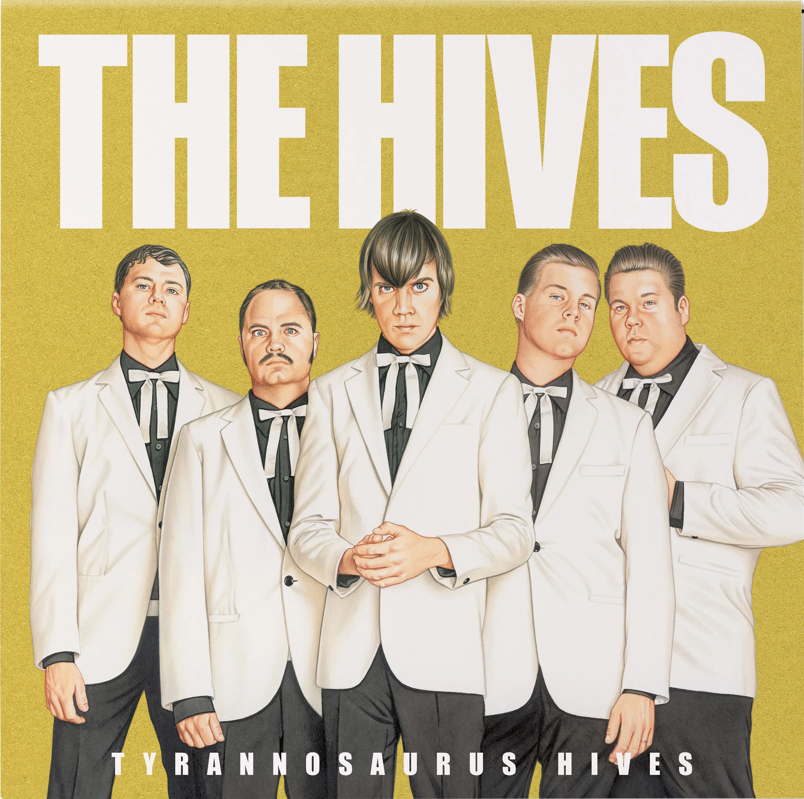 The Hives Tyrannosaurus Hives Vinyl LP Gold & White Colour RSD 2025