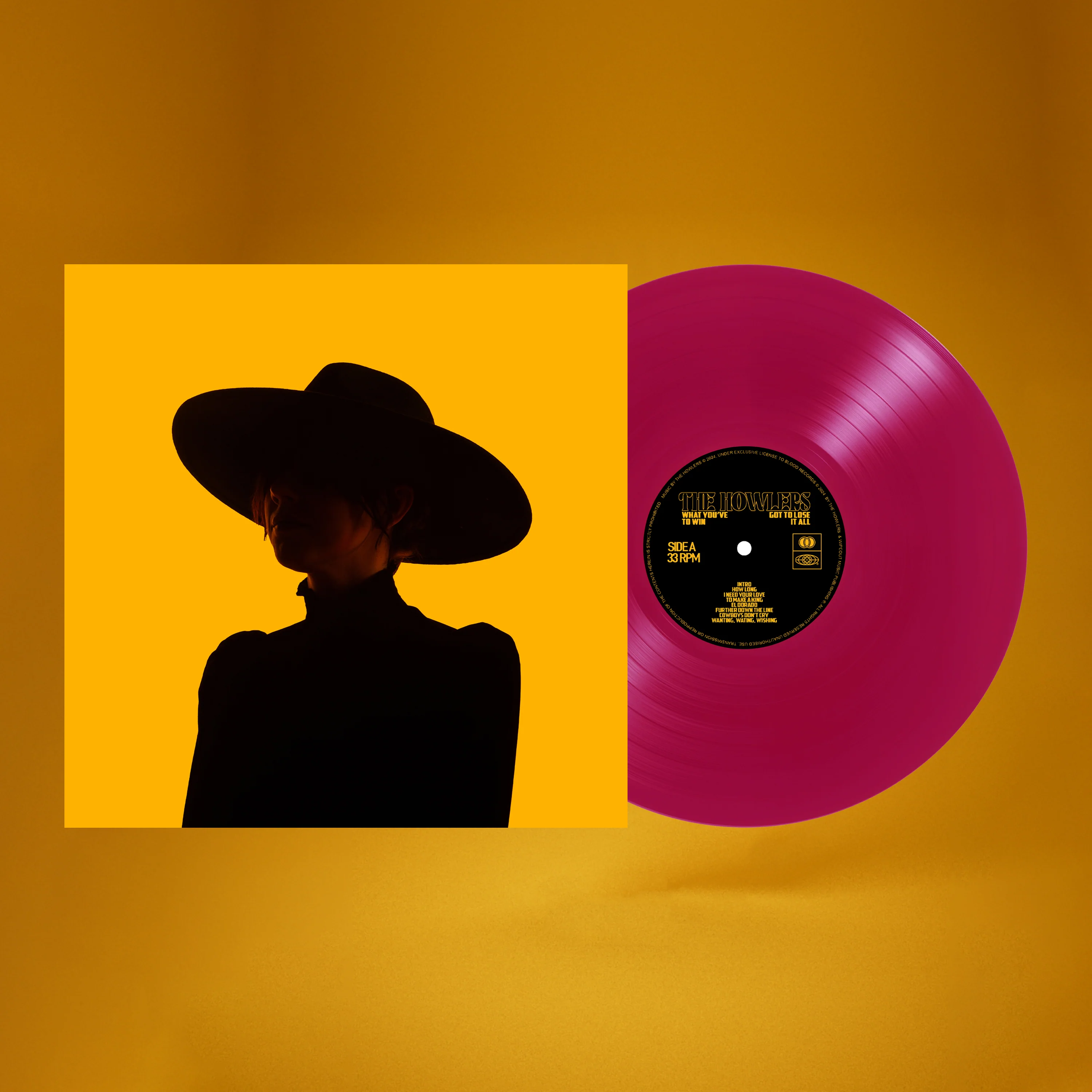 The Howlers What You've Got To Lose To Win It All Vinyl LP Pink Colour 2024