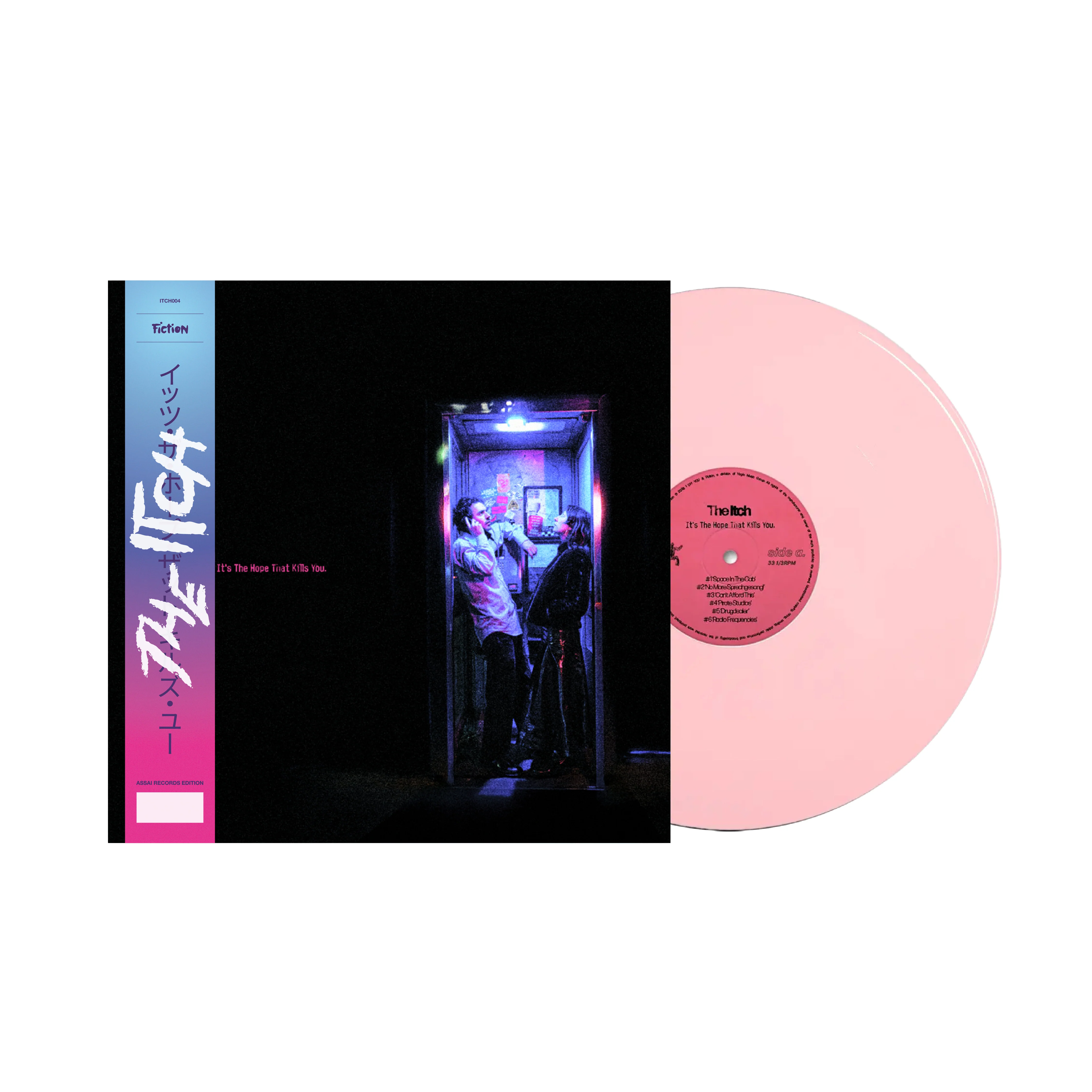 The Itch It's The Hope That Kills You Vinyl LP Signed Assai Obi Edition Pink Colour 2026 - Image 2