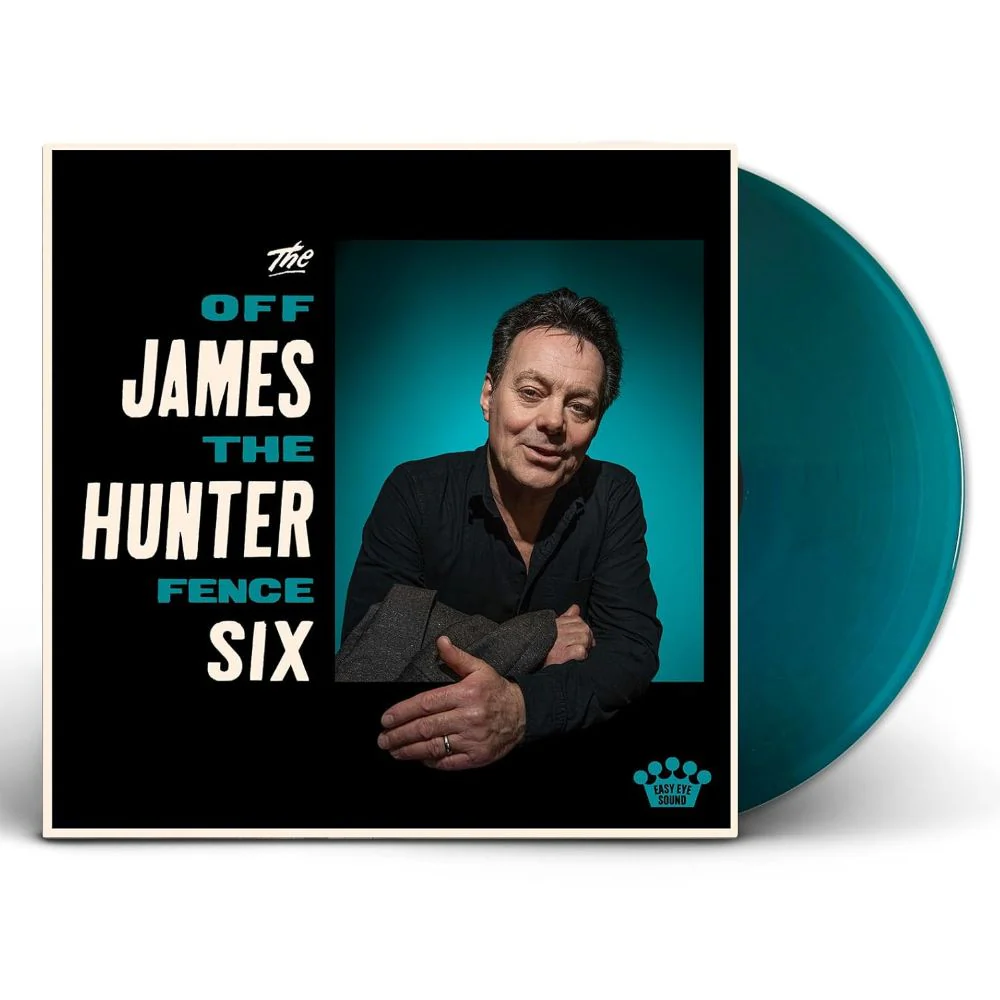 The James Hunter Six Off the Fence Vinyl LP Translucent Sea Blue Colour 2026