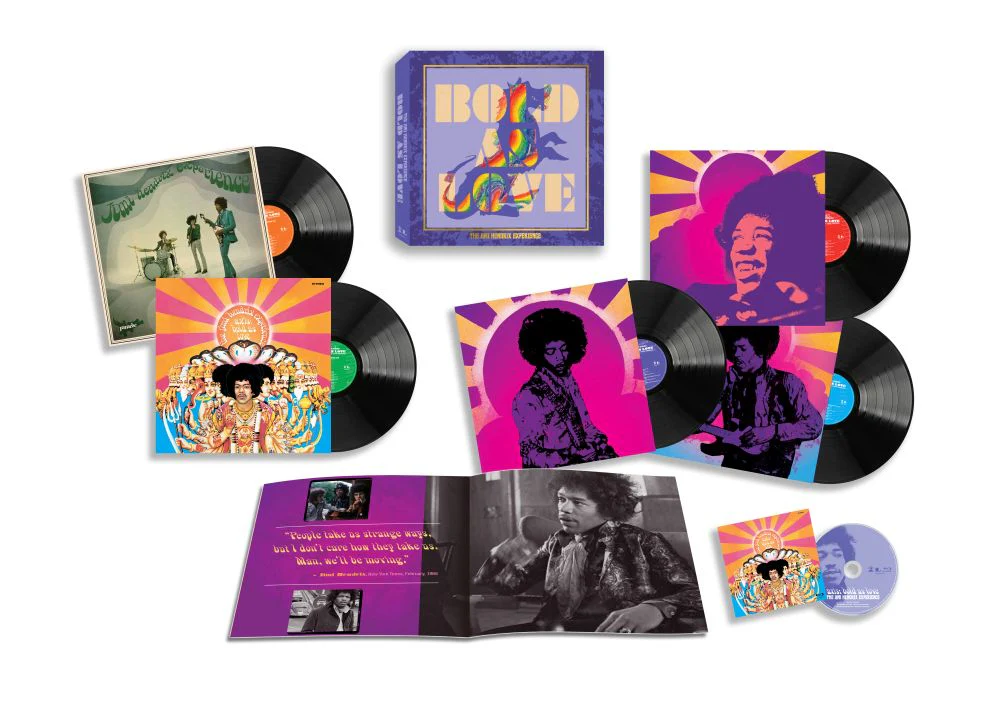 The Jimi Hendrix Experience Bold As Love Vinyl LP + Bluray 2025 - Image 2