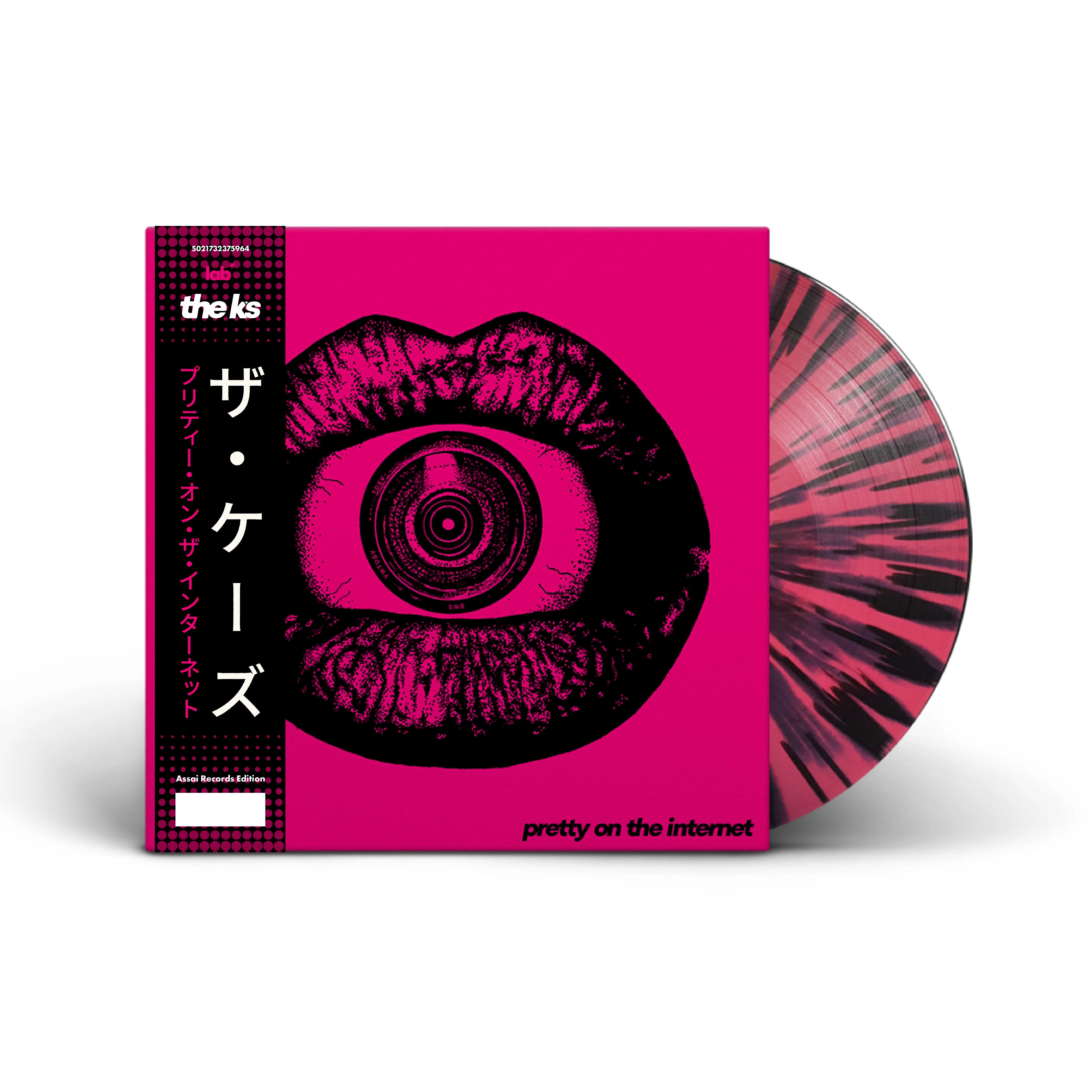 The K's Pretty On The Internet Vinyl LP Signed Assai Obi Edition Indies Berry with Black Splatter Colour 2025 - Image 2