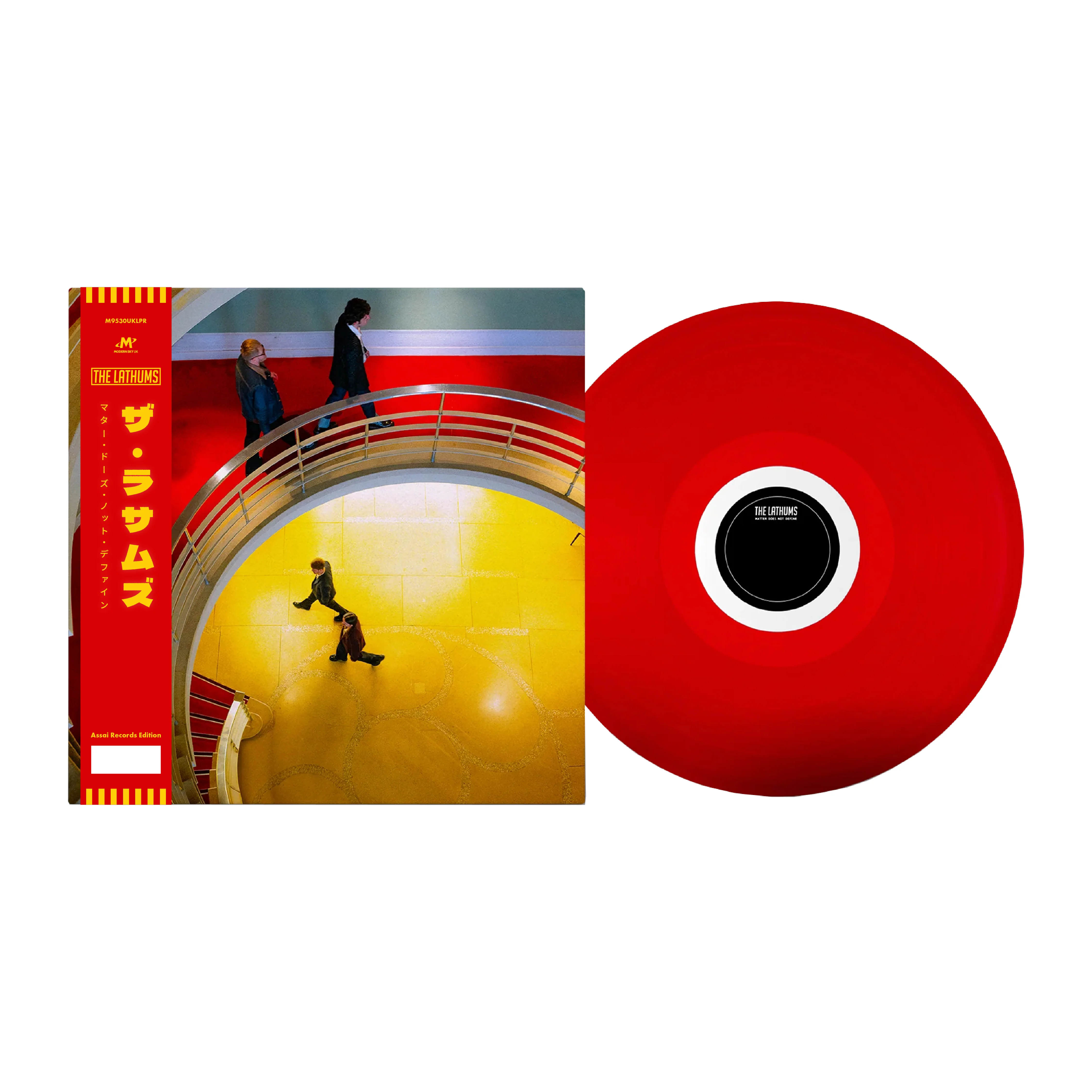 The Lathums Matter Does Not Define LP Signed Assai Obi Edition Red Colour 2025 - Image 2