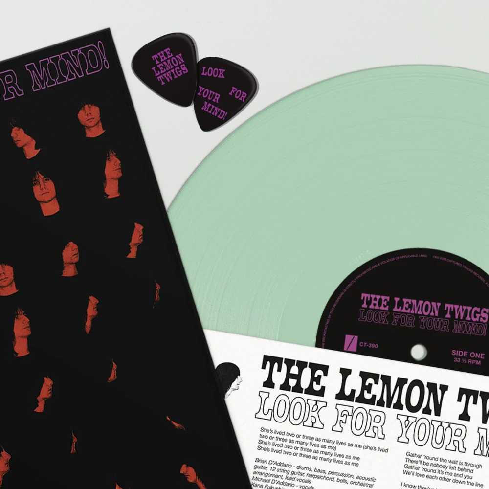 The Lemon Twigs Look For Your Mind! Vinyl LP Transparent Day Colour 2026 - Image 2