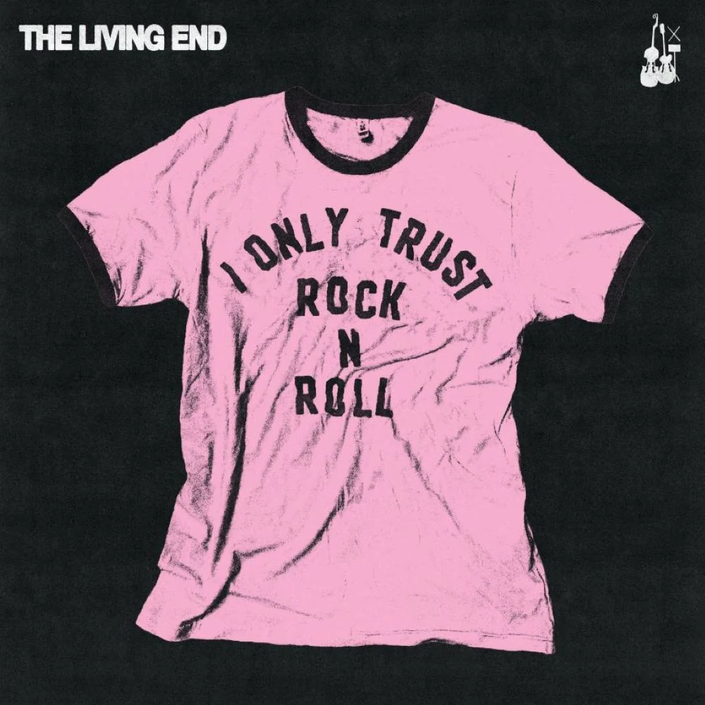 The Living End I Only Trust Rock n Roll Vinyl LP Baby Pink Opaque Colour 2025