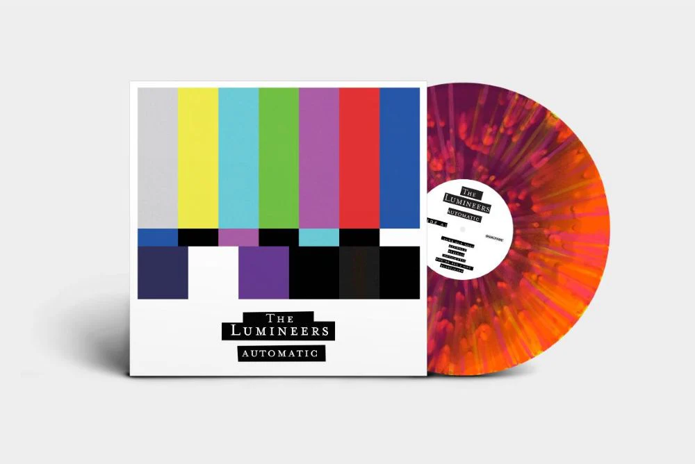 The Lumineers Automatic Vinyl LP Indies Orchid Tangerine & Pink Splatter Colour 2025