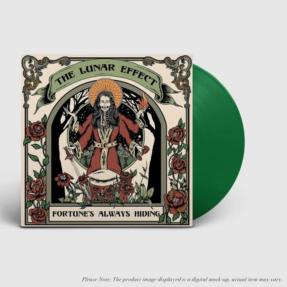 The Lunar Effect Fortune's Always Hiding Vinyl LP Transparent Green Colour 2025
