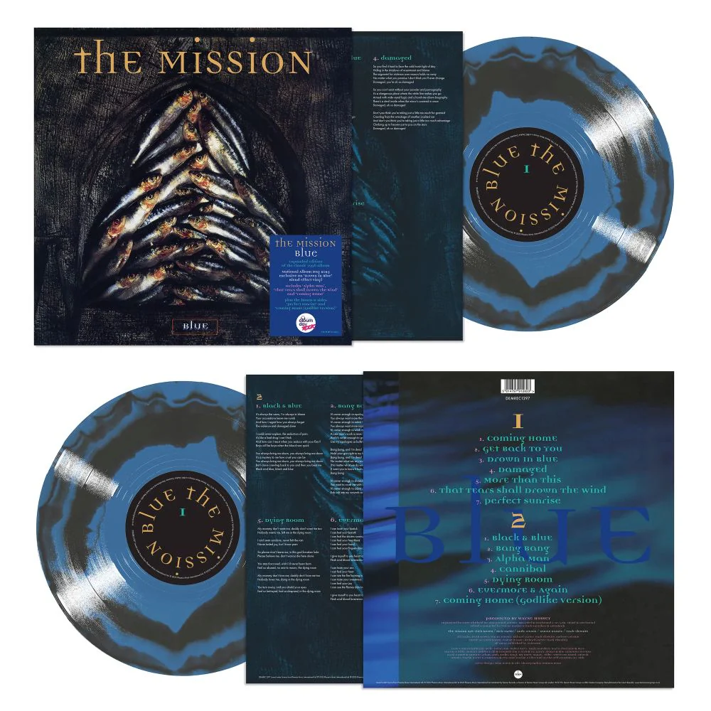 The Mission Blue Vinyl LP Drown In Blue Colour NAD 2025