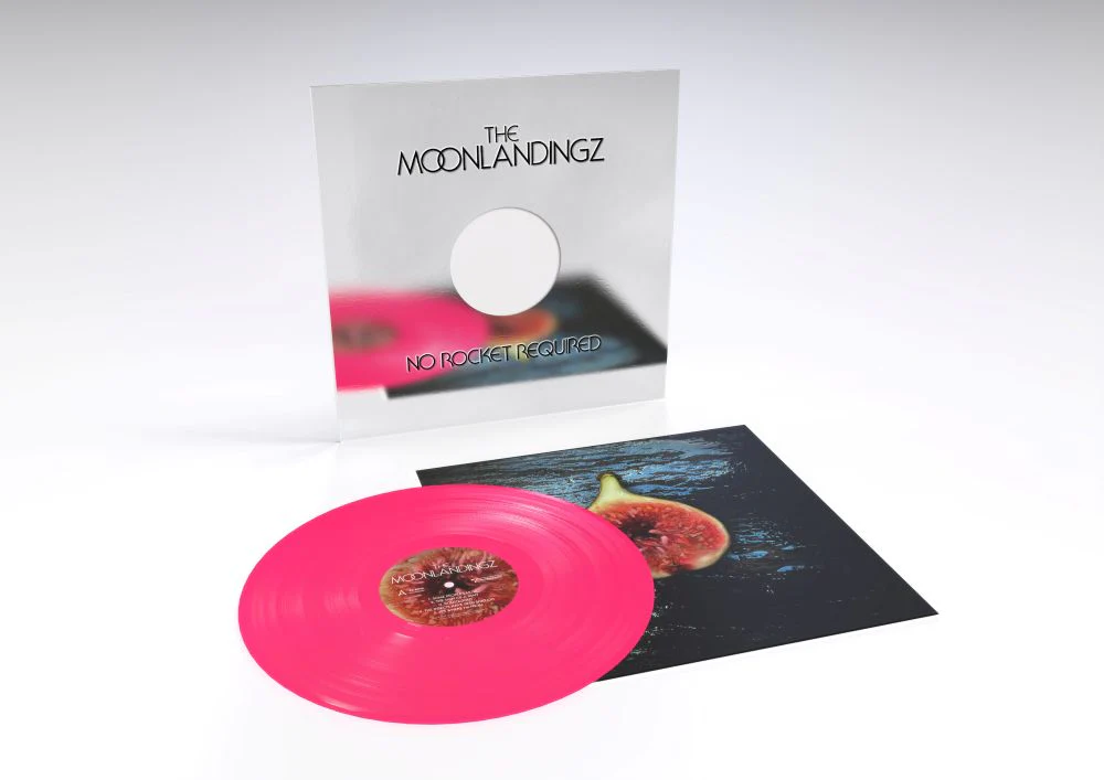 The Moonlandingz No Rocket Required Vinyl LP Indies Neon Pink Colour 2025