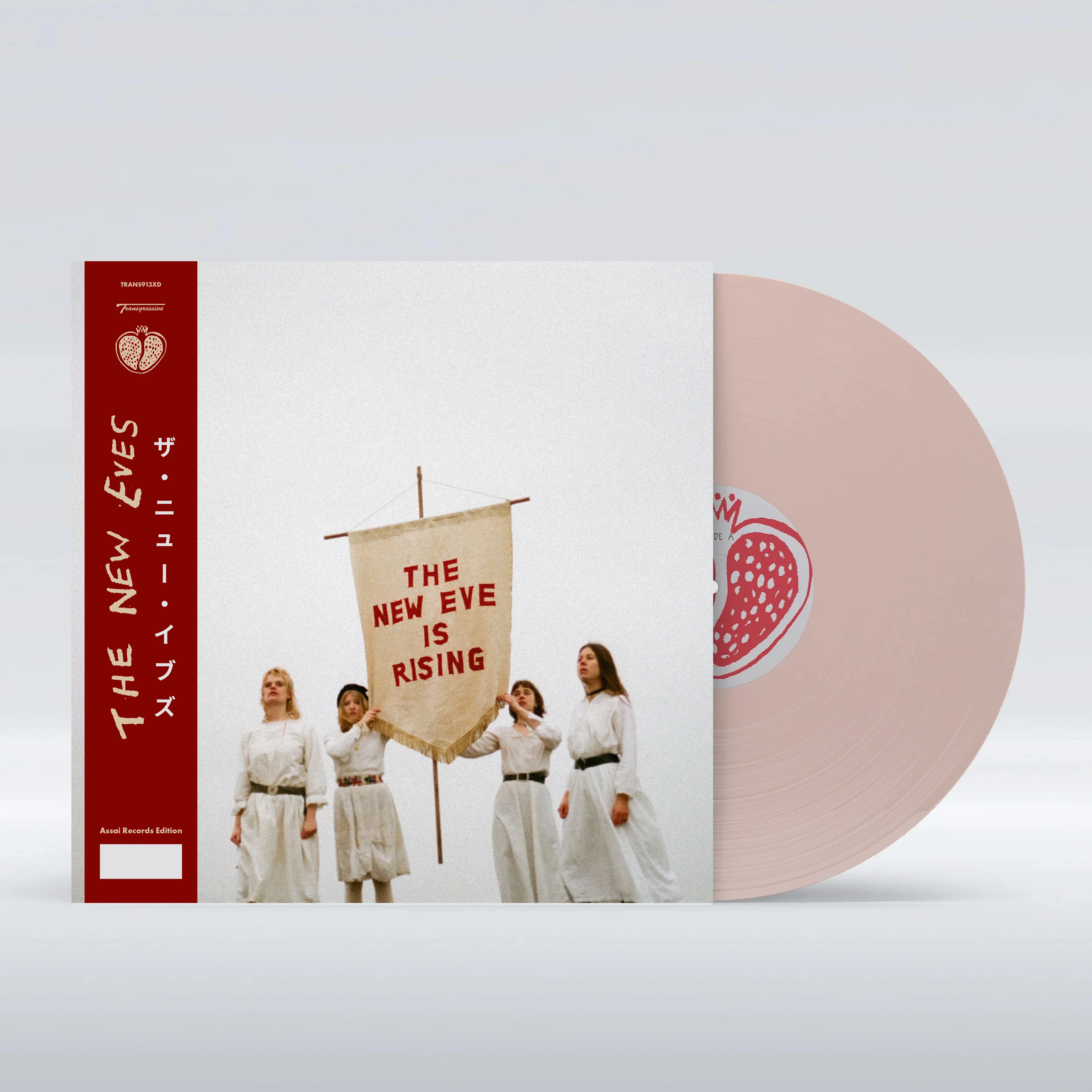The New Eves The New Eve is Rising Vinyl LP Signed Assai Obi Edition Pink Colour 2025 - Image 2