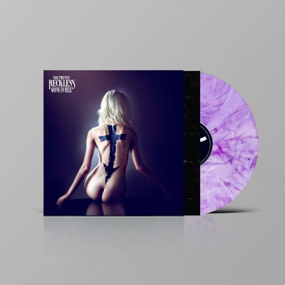 The Pretty Reckless Going To Hell 10th Anniversary Vinyl LP White & Purple Marble Colour 2025