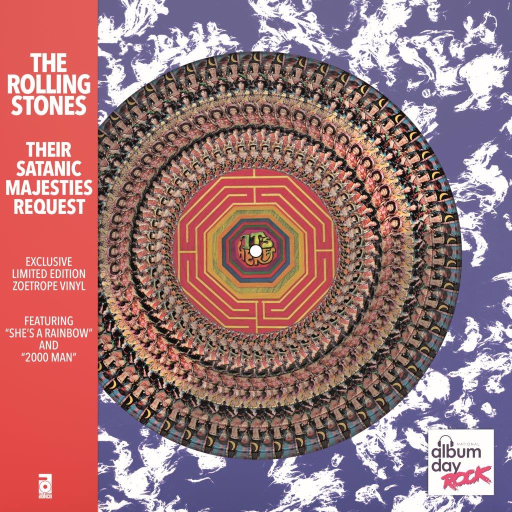 The Rolling Stones Their Satanic Majesties Request Vinyl LP Zoetrope NAD 2025