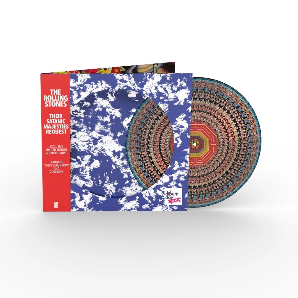 The Rolling Stones Their Satanic Majesties Request Vinyl LP Zoetrope NAD 2025 - Image 2