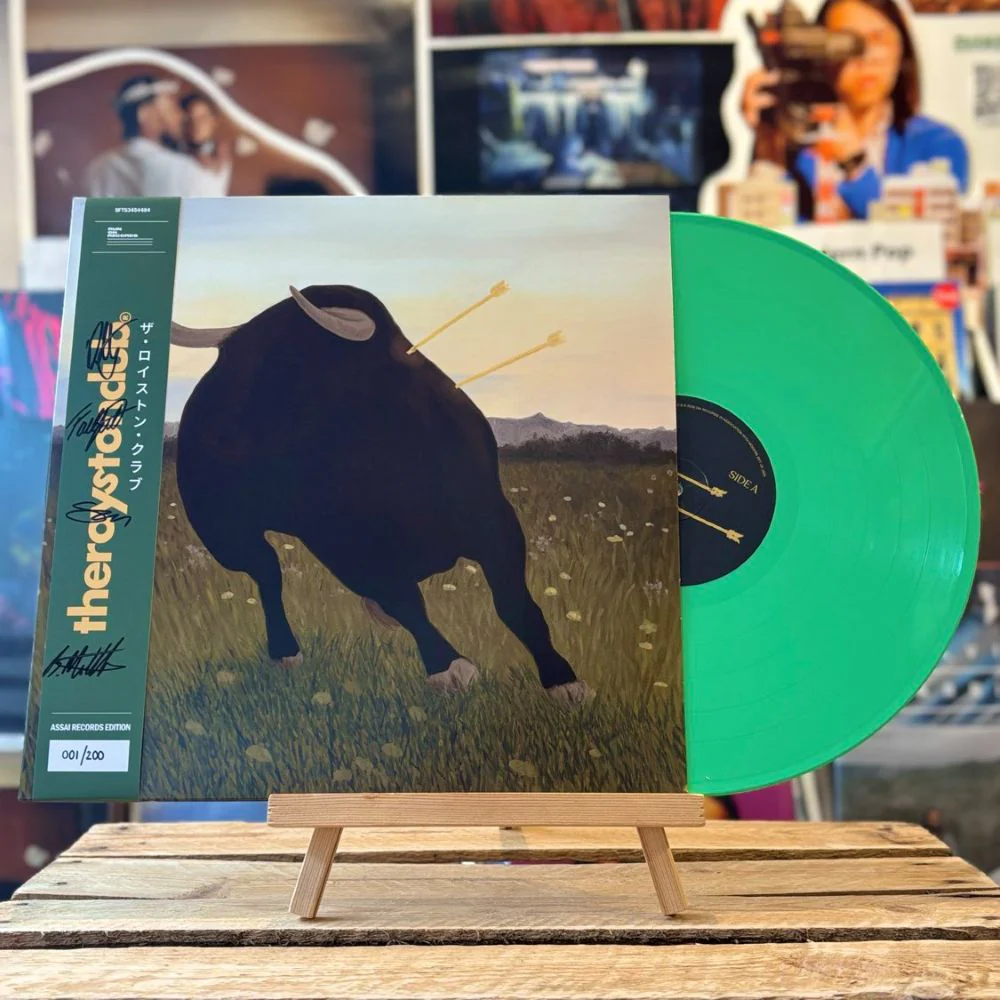 The Royston Club Songs For The Spine Vinyl LP Signed Assai Obi Edition Green Colour 2025