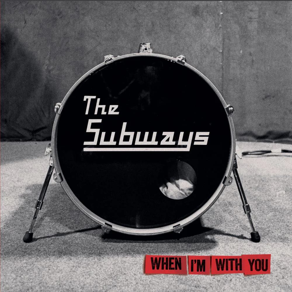 The Subways When I'm With You Vinyl LP Transparent Red Colour 2025