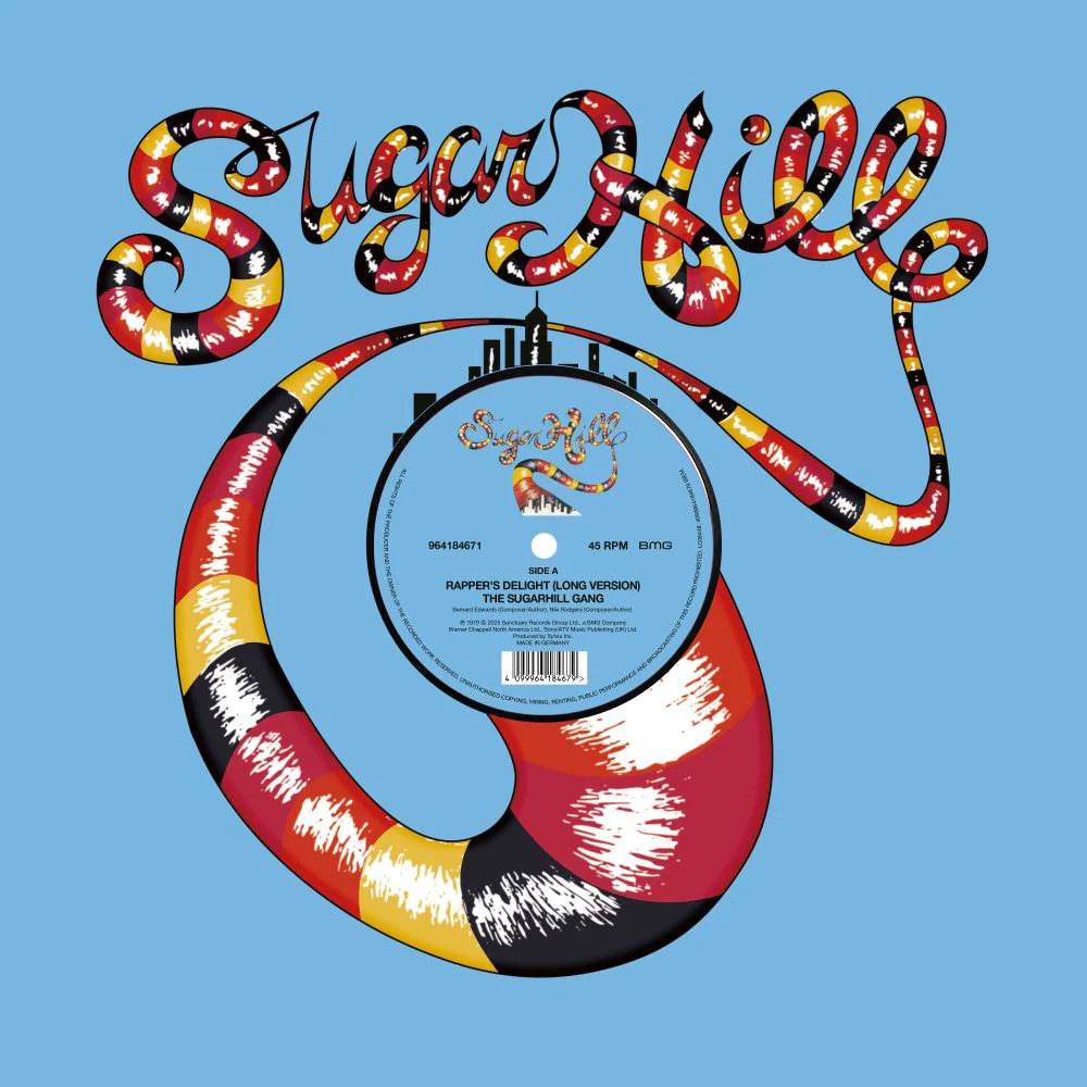 The Sugarhill Gang Rapper's Delight 12" Vinyl Single 2025