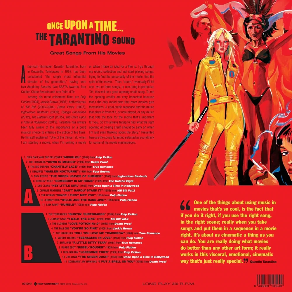 The Tarantino Sound Vinyl LP Red Colour 2024 - Image 2