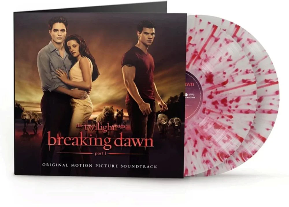 The Twilight Saga: Breaking Dawn Part 1 Vinyl LP Indies Milky Clear w/Red Splatter Colour 2026