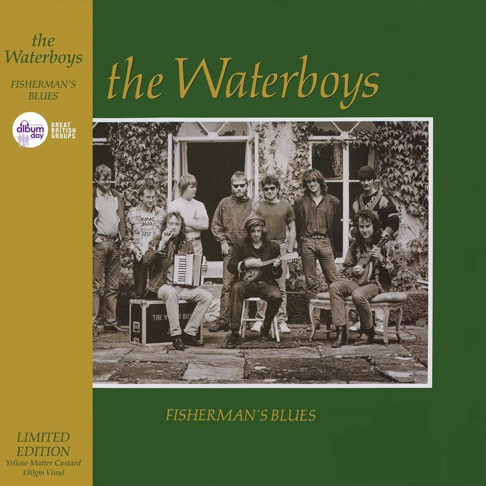 The Waterboys Fishermans Blues Vinyl LP Yellow Colour National Album Day 2024 - Image 2