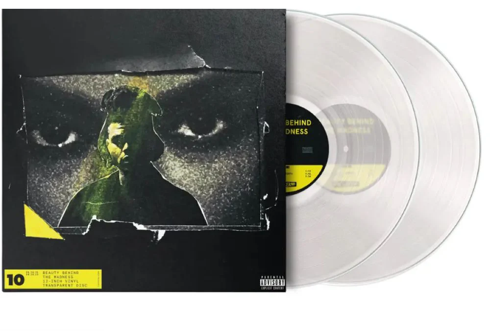 The Weeknd Beauty Behind The Madness Vinyl LP Transparent Colour 10th Anniversary 2025