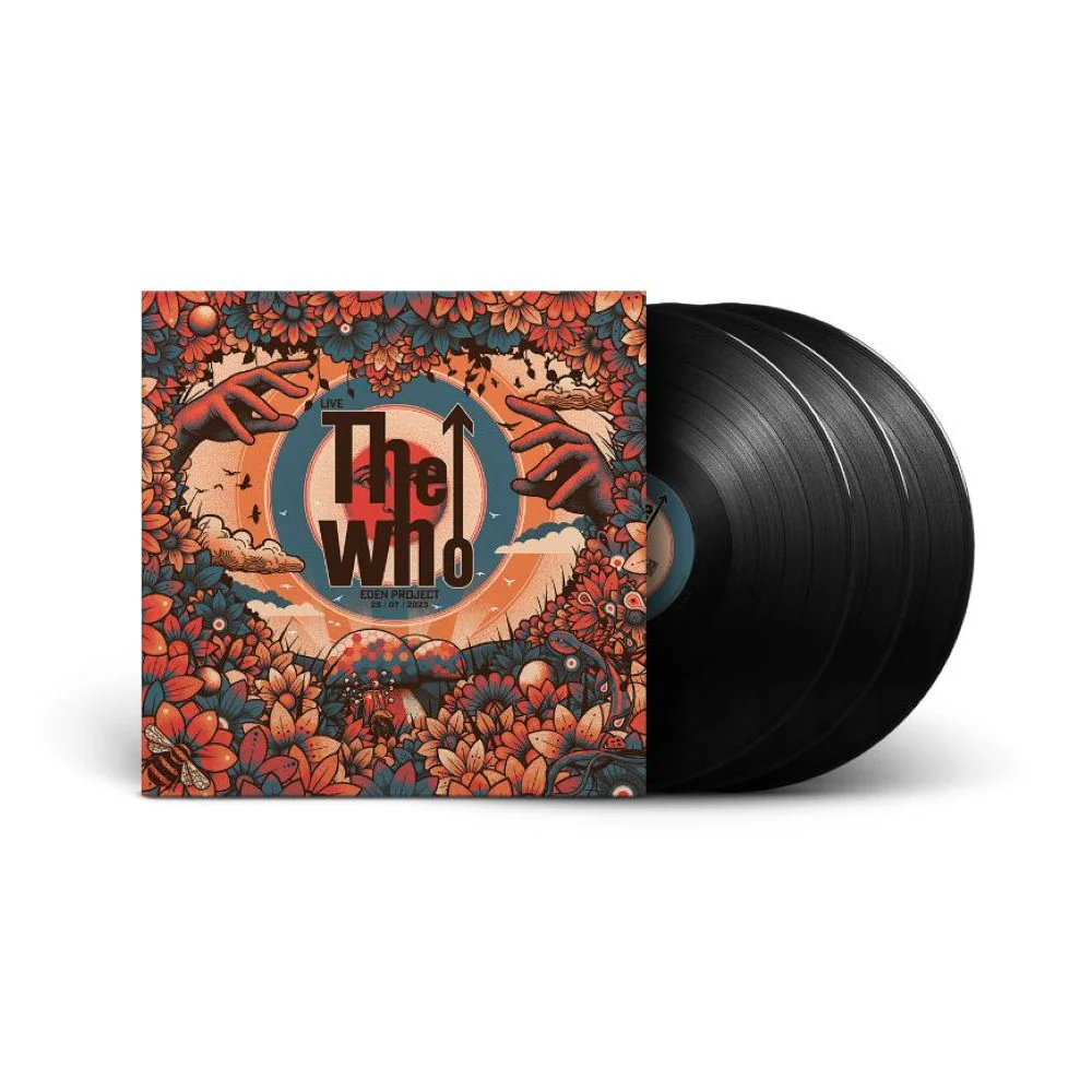 The Who Live At Eden Project Vinyl LP Recycled Vinyl + Paper Packaging Due Out 29/05/26