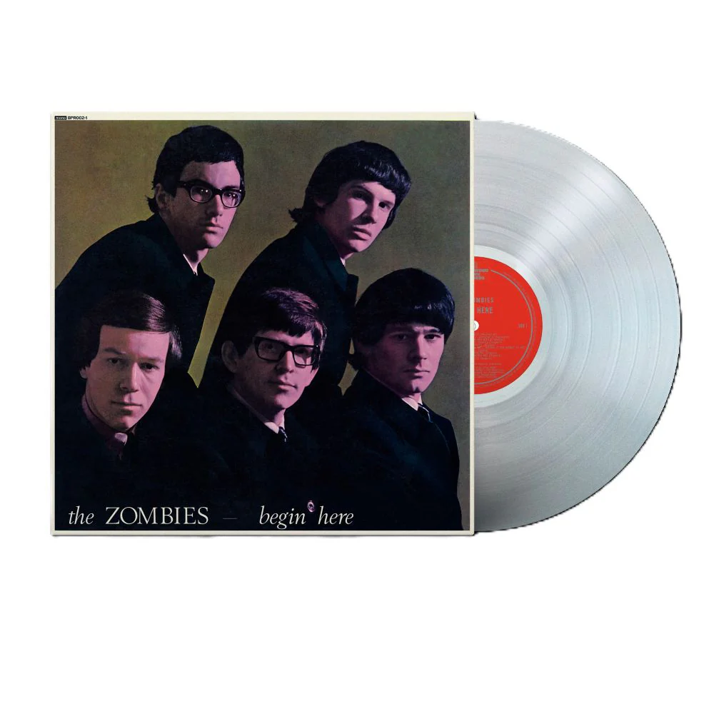 The Zombies Begin Here (Mono Remastered) Vinyl LP Indies Clear Colour 2026