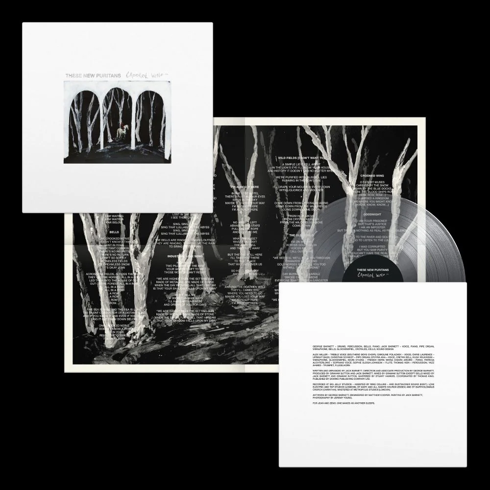 These New Puritans Crooked Wing Vinyl LP Clear Colour 2025