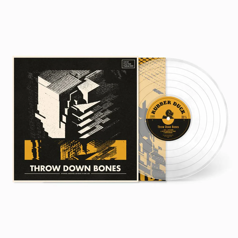 Throw Down Bones Live At Fuzz Club Festival '24  Vinyl LP Indies Ultra Clear Colour 2025