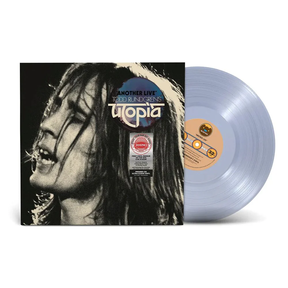 Todd Rundgren's Utopia Another Live Vinyl LP Ultra Clear Colour 2026