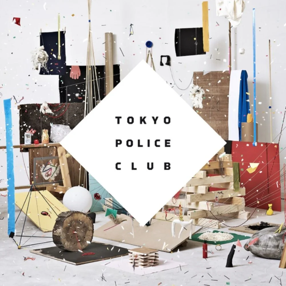 Tokyo Police Club Champ Vinyl LP Indies White & Blue Wave Colour 2025