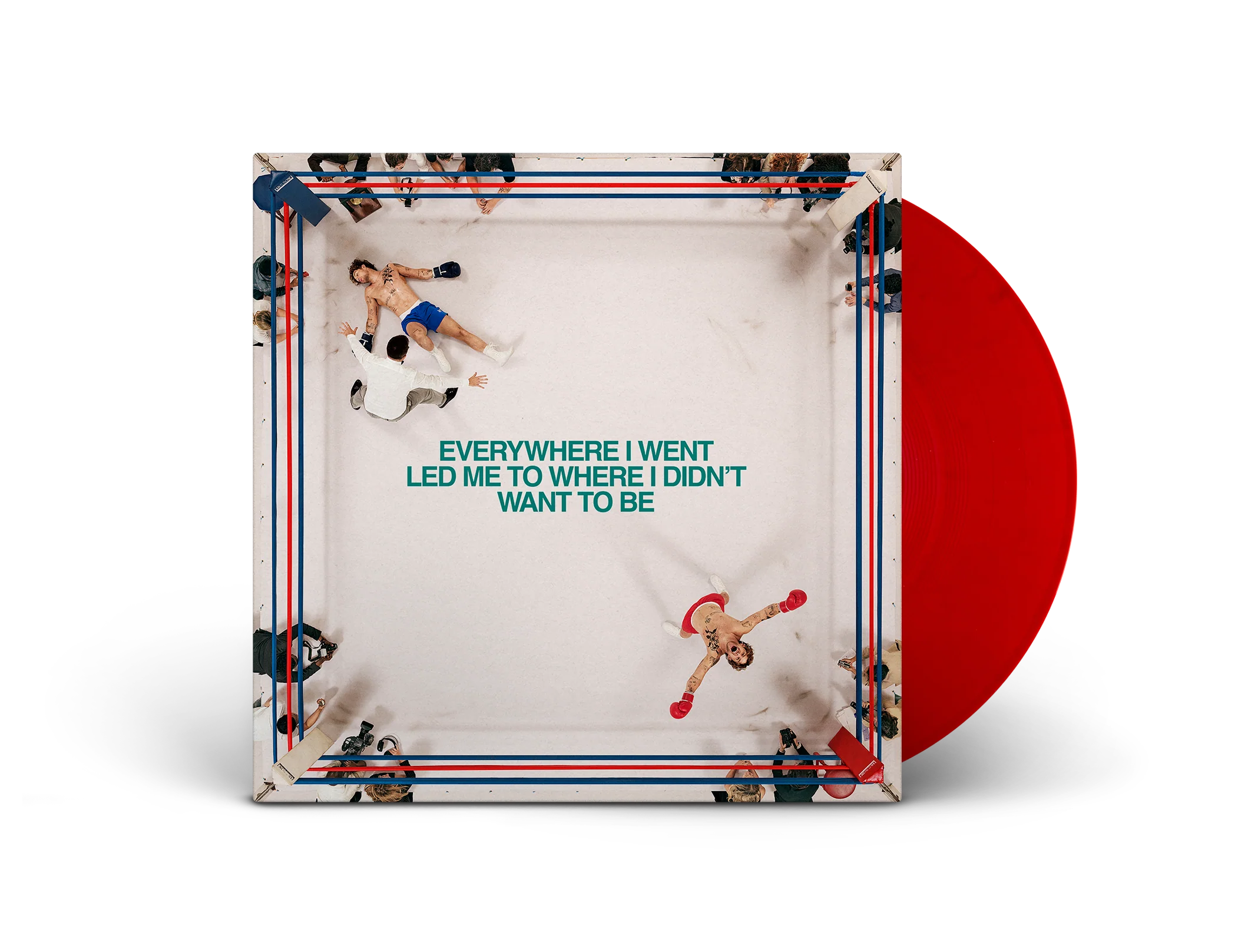 Tom Grennan Everywhere I Went Led Me to Where I Didn't Want to Be Vinyl LP Red Colour 2025