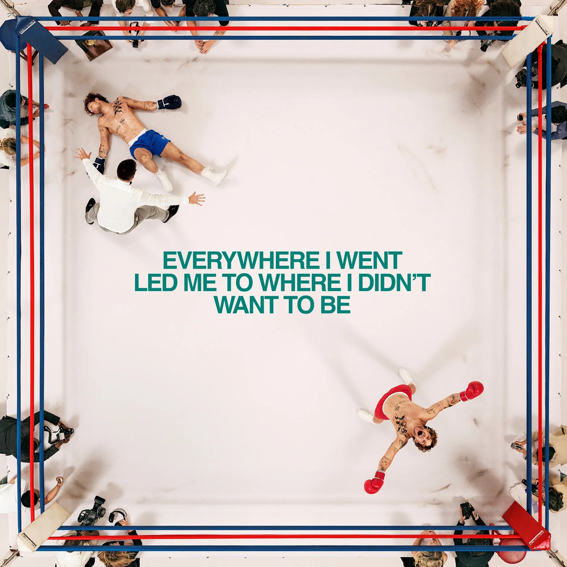 Tom Grennan Everywhere I Went Led Me to Where I Didn't Want to Be Vinyl LP Red Colour 2025 - Image 2