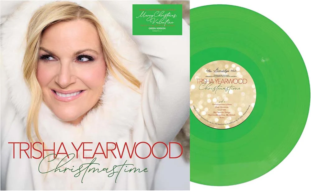 Trisha Yearwood Christmastime Vinyl LP Green Colour 2025