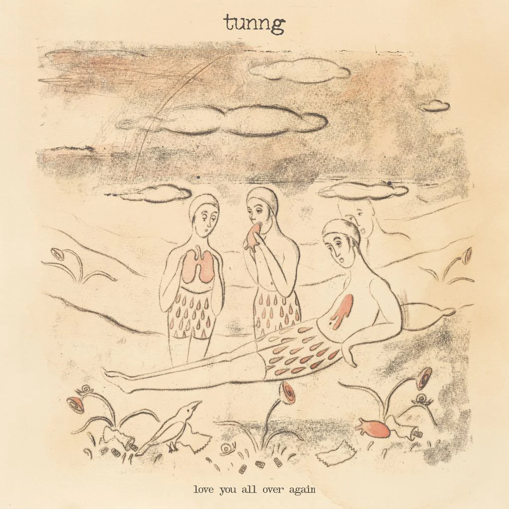 Tunng Love You All Over Again Vinyl LP Heart Red Colour 2025