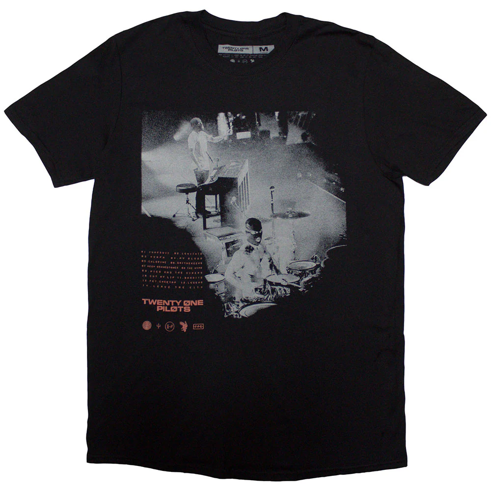 Twenty One Pilots Masked Black Medium T-Shirt
