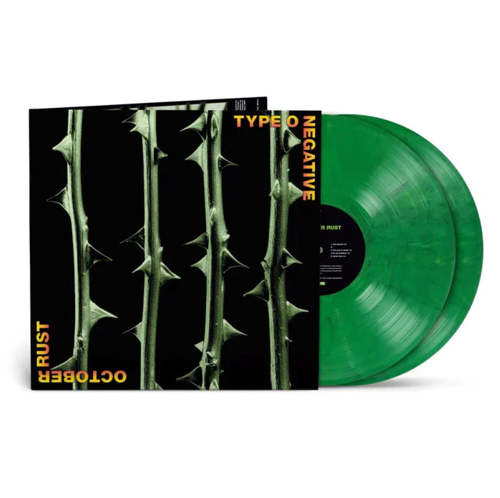 Type O Negative October Rust Vinyl LP Green & Black Colour Rocktober 2024