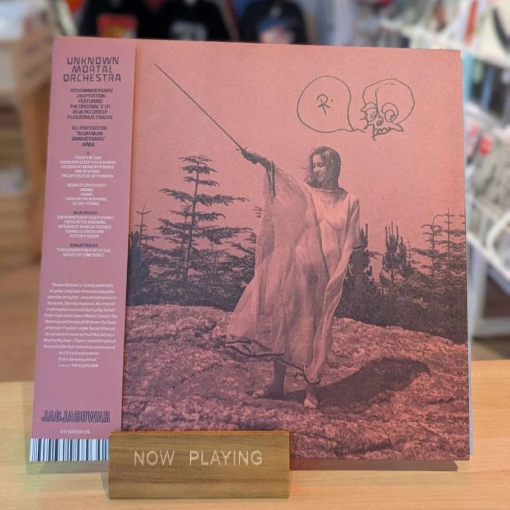 Unknown Mortal Orchestra II Vinyl LP *SIGNED* Metallic Silver Colour