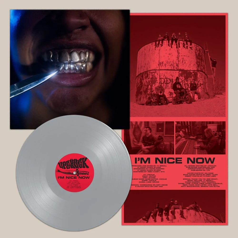 Upchuck I’m Nice Now Vinyl LP Indies Silver Colour 2025